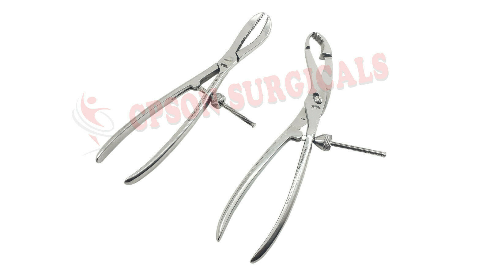 4 Assorted Orthopedic Surgical Instrument Custom Made Large Fragment Set SS