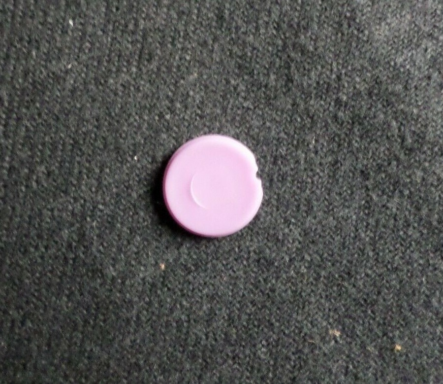 (100) 11mm Purple Cap Inserts for CyroStore Cryogenic Vials, 212435-V