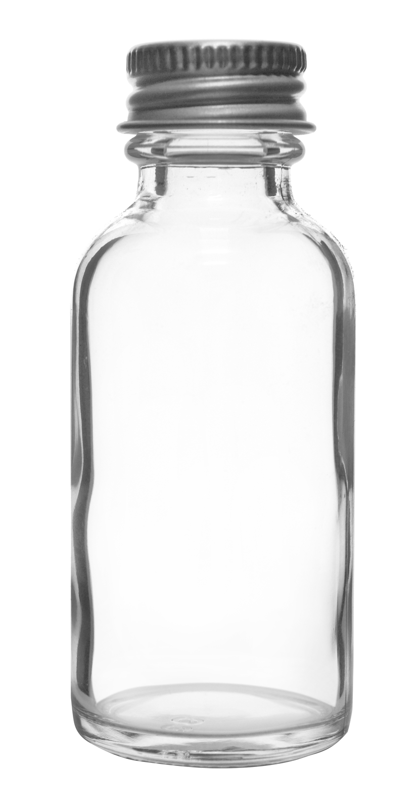 Eisco Labs 1oz McCartney Bottle, Narrow Mouth, Aluminum Cap with Foam Liner