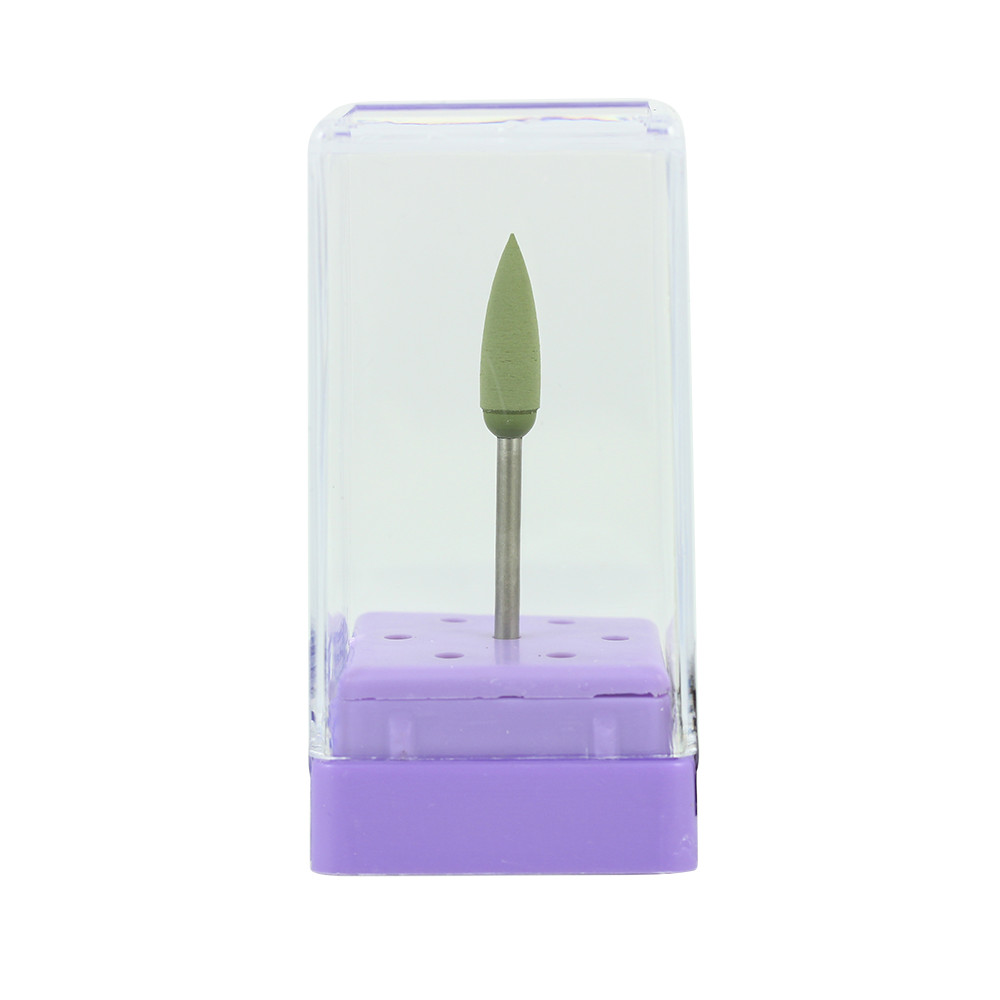 Dental Lab MDT Flame Shaped Polisher Bur For Metals Ø5.5x18mm 5pcs 7K-12K RPM