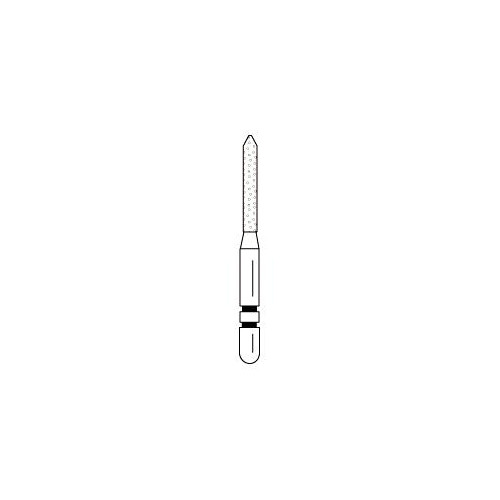 Abrasive Technology Two Striper FG 250.8 Bevel Cylinder Coarse Diamond Burs 5/Pk