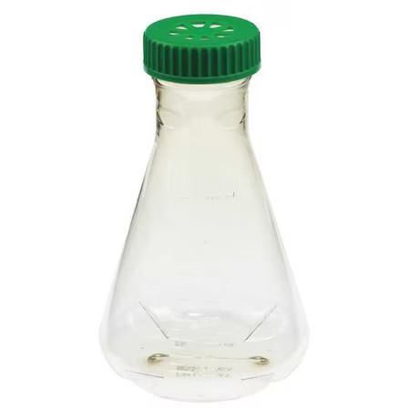 Zoro Select 229850 Erlenmeyer Flask, 2L, Vent, Plain, Pk6, 229850