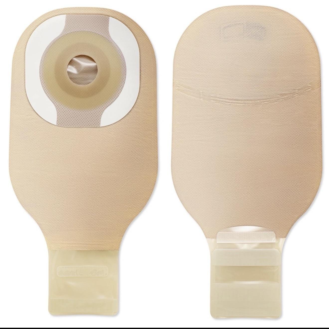 Lot (2) Premier Ostomy Pouch Drainable 1″ Stoma 12″L 1pc System 8992 Exp 2023