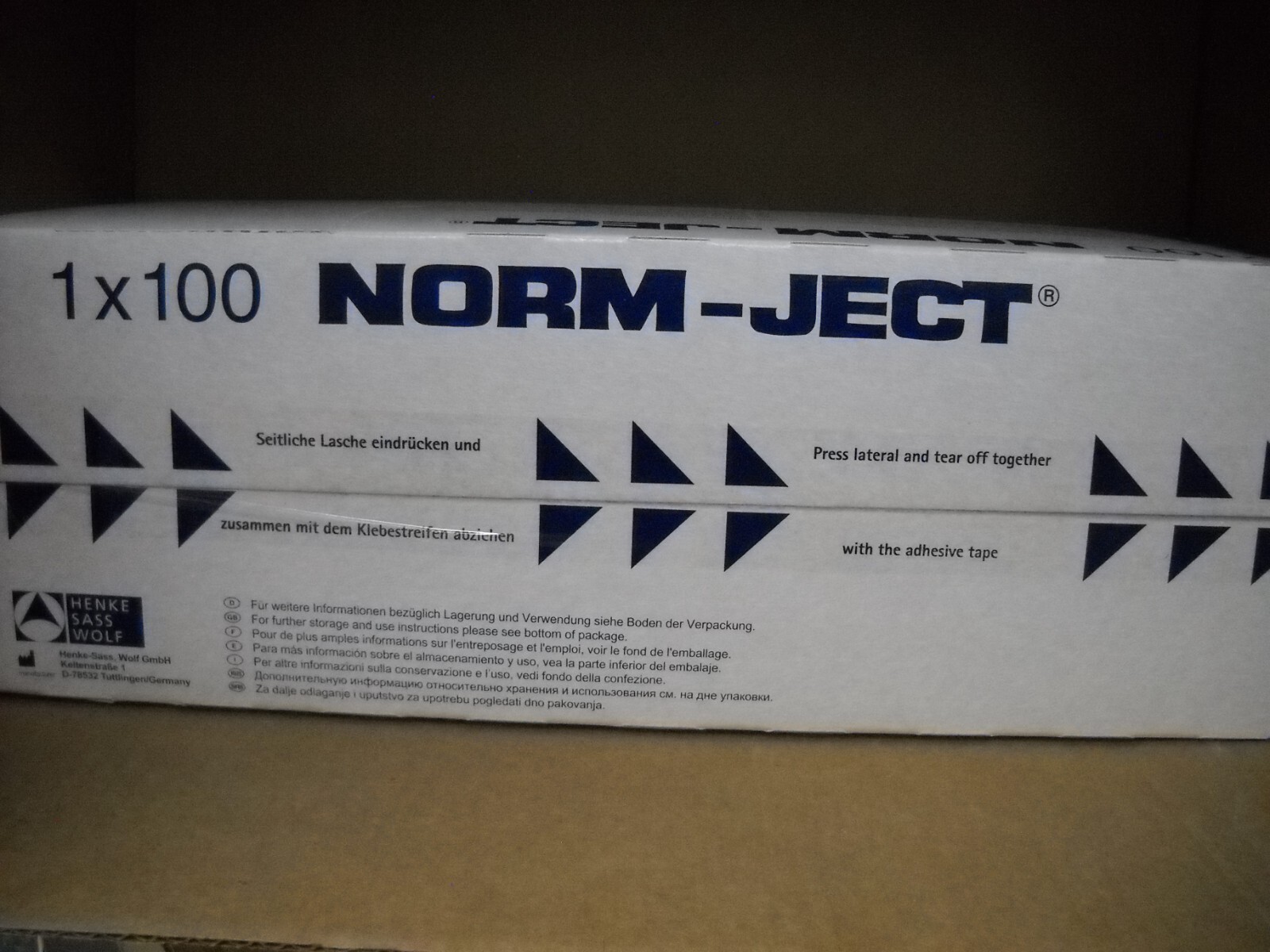 Norm-Ject 10ml Syringe Ref No 4100-000V0 100/Box