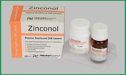 Prevest DenPro Zinconol Polymer Reinforced Zinc Oxide Eugenol Cement (Free Ship)