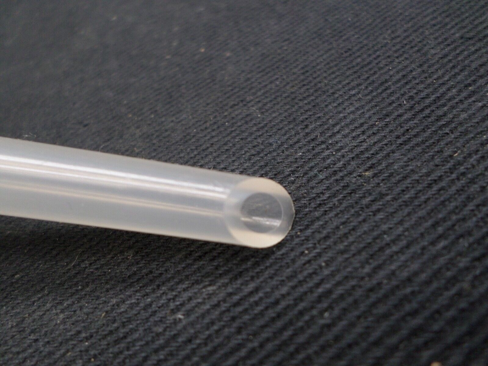 (11) Laboratory 46mm ID Plastic Ribbed Analytical Funnel With 49mm Length Stem