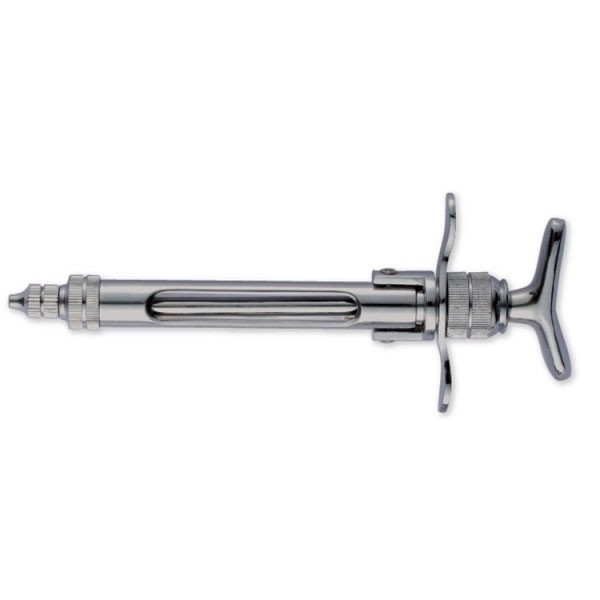 Premium Plus OMM60820000 Standard Non-Aspirating Syringe Stainless Steel 1.8mL