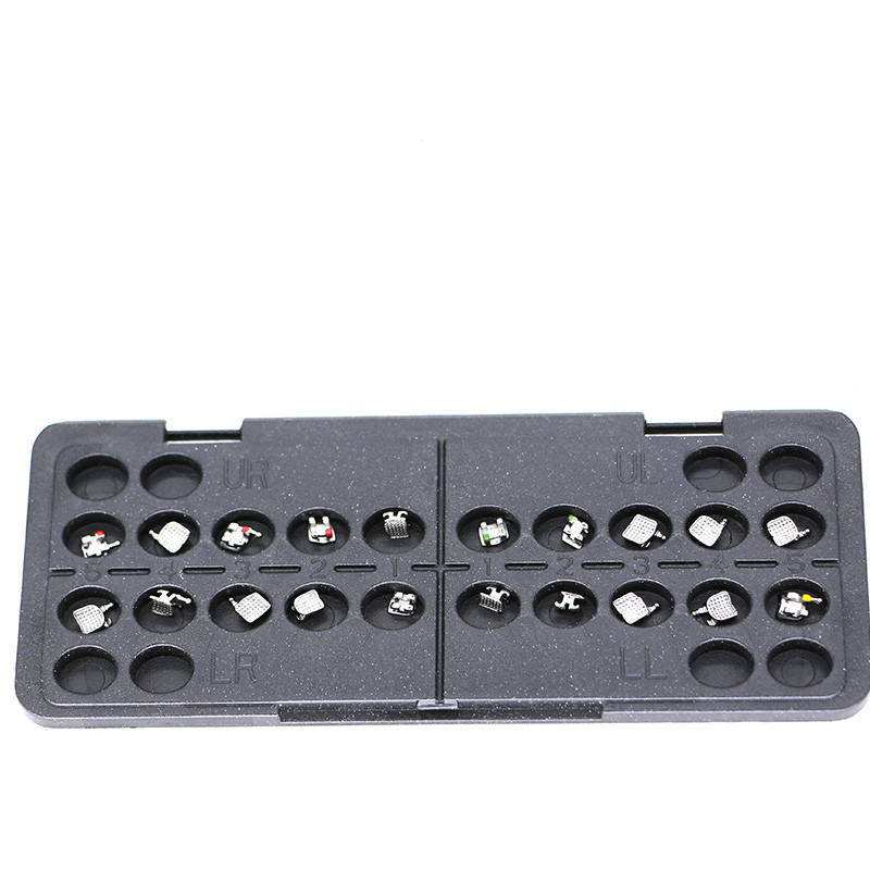 10×Dental Orthodontic Mim Mini Brackets Roth 0.022» On 3 4 5 Hooks 20 Pcs/kit