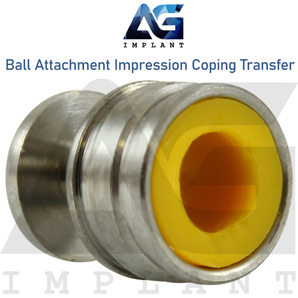 5 Ball Attachment Impression Coping Transfer Stainless Steel Lab