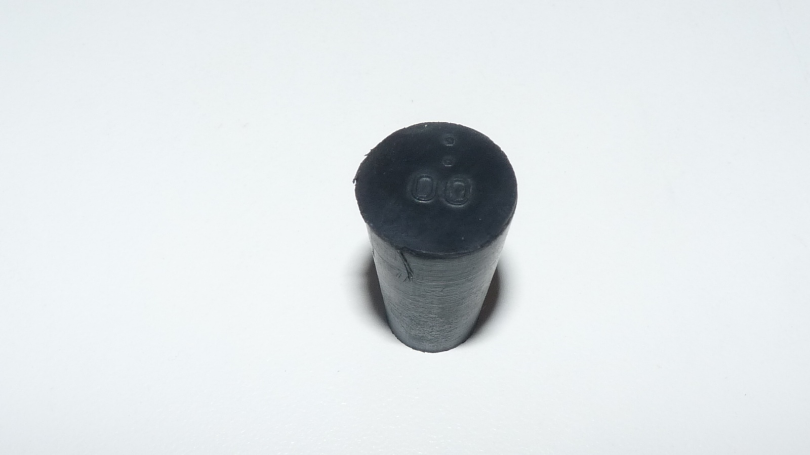 15X Size 00 Rubber Laboratory Stopper #00 Fisher Scientific 14-130A 3/8 to 9/16