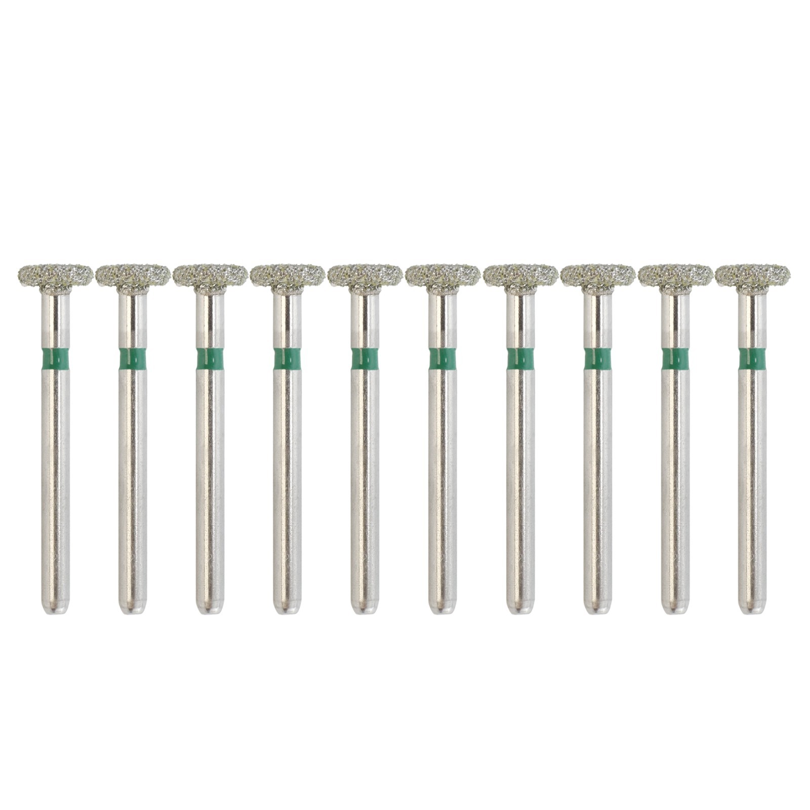 Dental Diamond Burs FG 909/042C Wheel Donut Shape Coarse Grit High Speed Burr