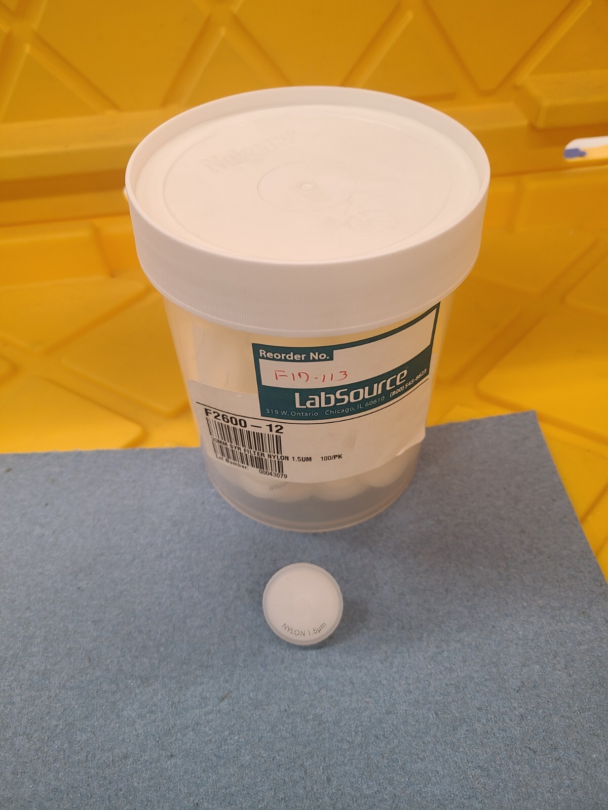 Thermo Fisher Scientific – F2600-12 – Thermo Scientific Syringe Filters 30 mm
