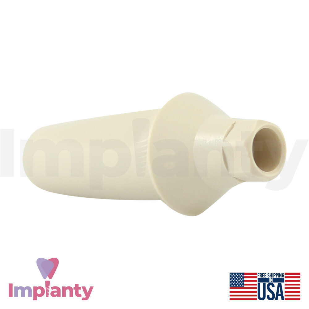 5x GDT Straight Peek Temporary Anatomic Dental Prosthetic Conical NP 2.25mm
