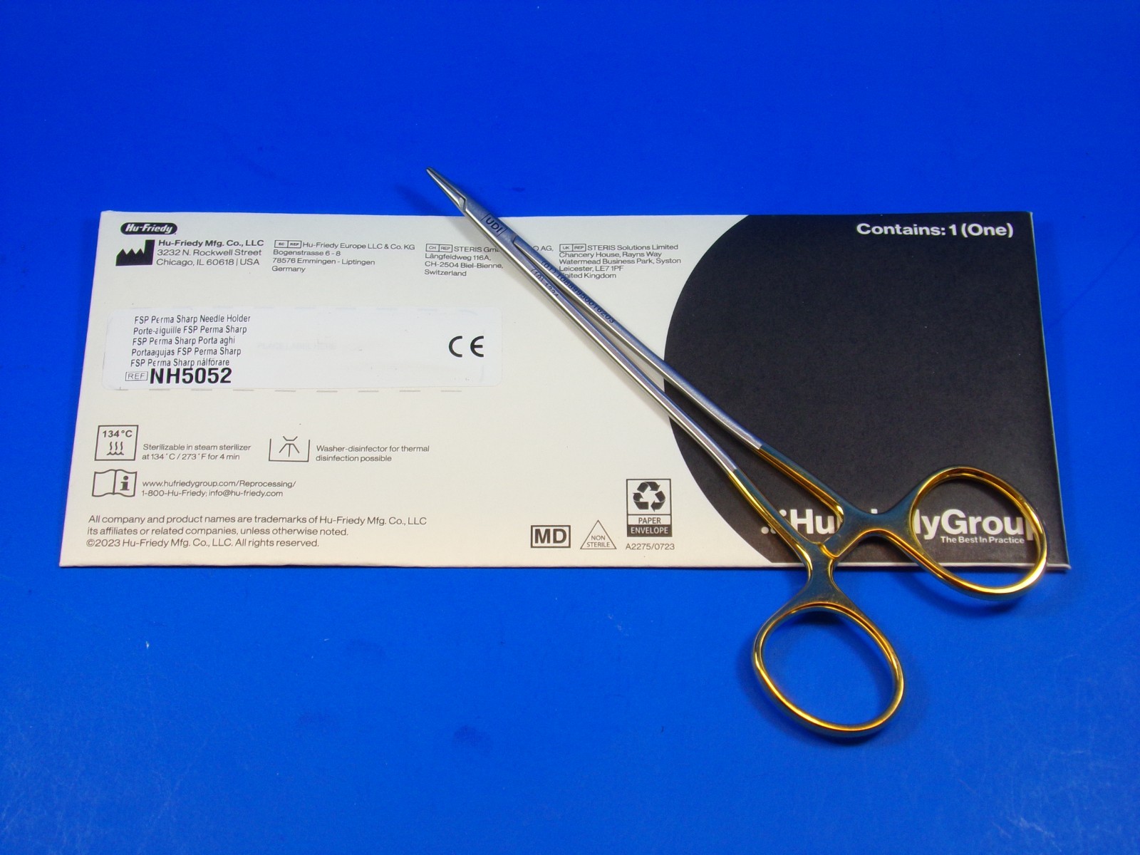 Fine Swedish Needle Holder | Perma Sharp | 15 cm | 6″ NH5052 HU FRIEDY