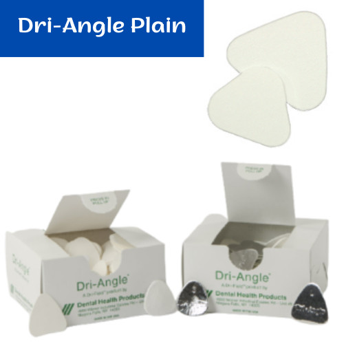 UP TO 400 Dental Dri-Angle Absorbent Cotton Roll Substitute Small & Large by DHP