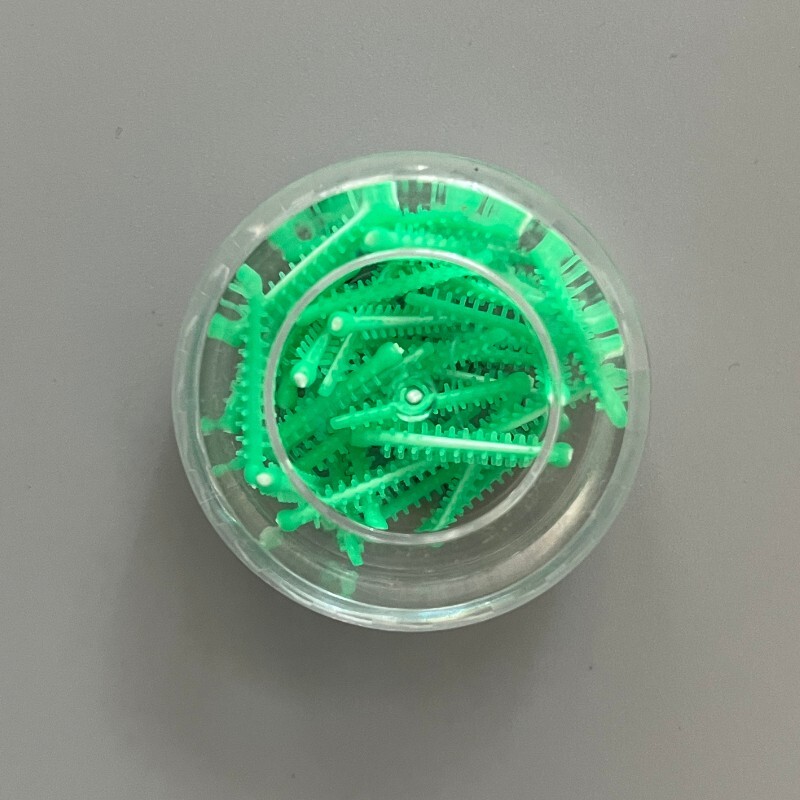 40pcs Silicone Dental Adaptive Interdental Wedge Matrice Matrix Elastic Wedges