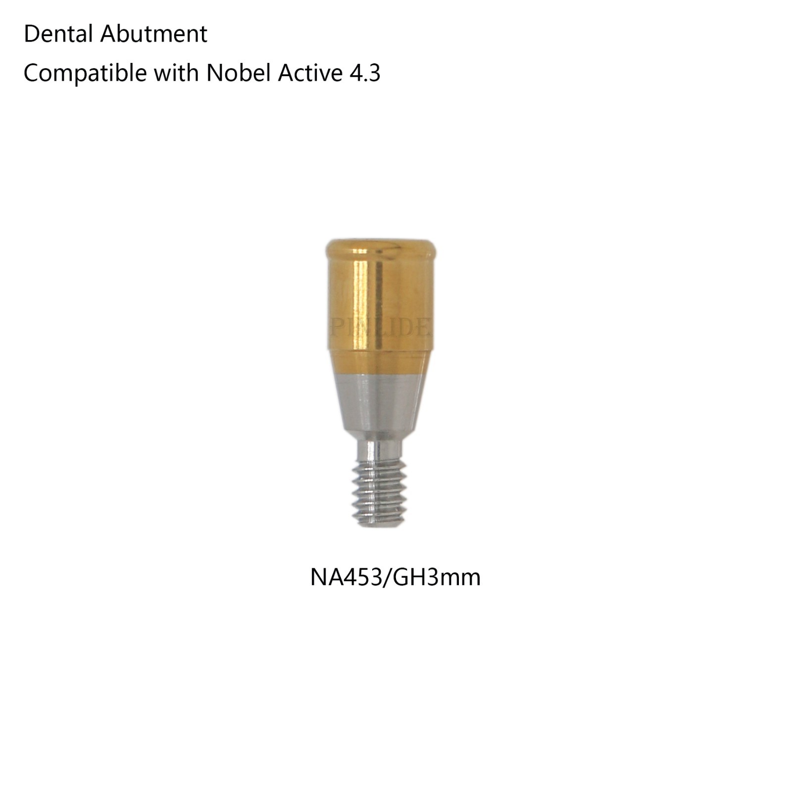 Locator Abutment Attachment Retention Cap Inserts Tool For Nobel Active RP 4.3mm