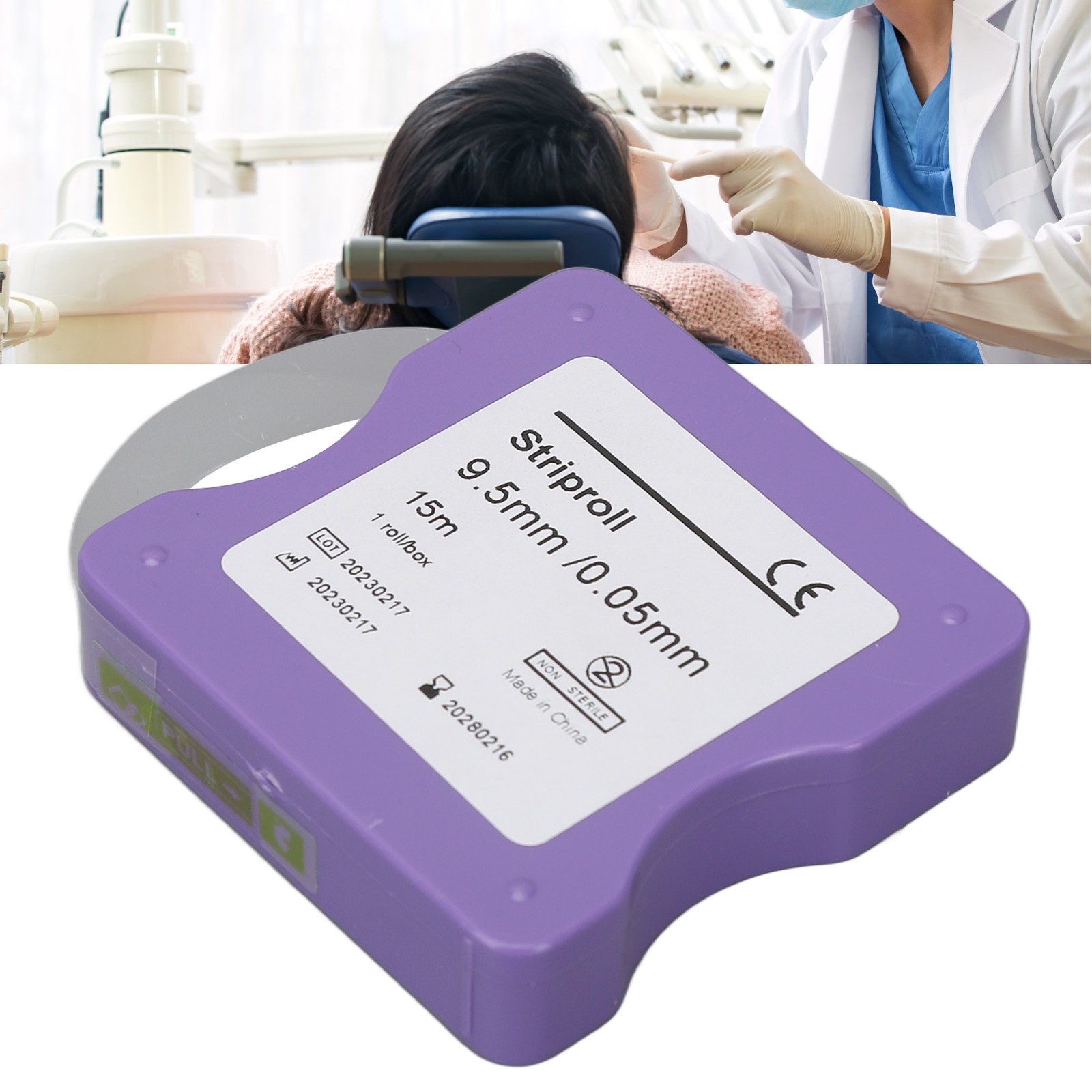 Dental Clear Bands Polyester High Elasticity Restore Contact Point Fi FFG