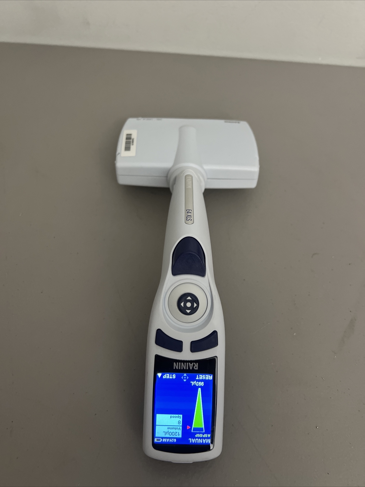 Rainin Pipet-Lite E4 XLS 12 Channel L1200 LTS Electronic Pipette 100-1200uL