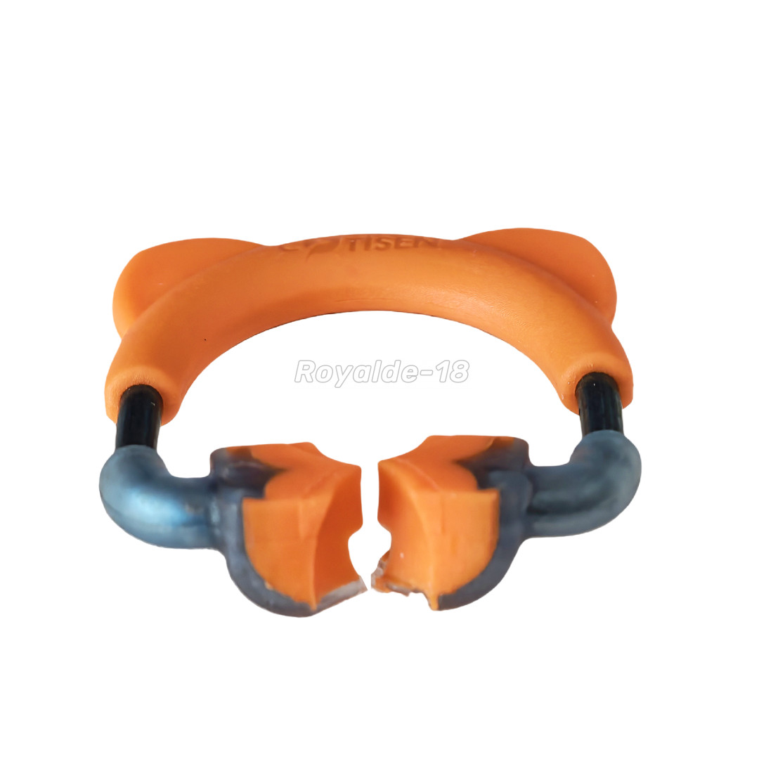 New Dental Matrix Bands Ring Sectional Contoured Matrice Ni-Ti Clip Clamp Large
