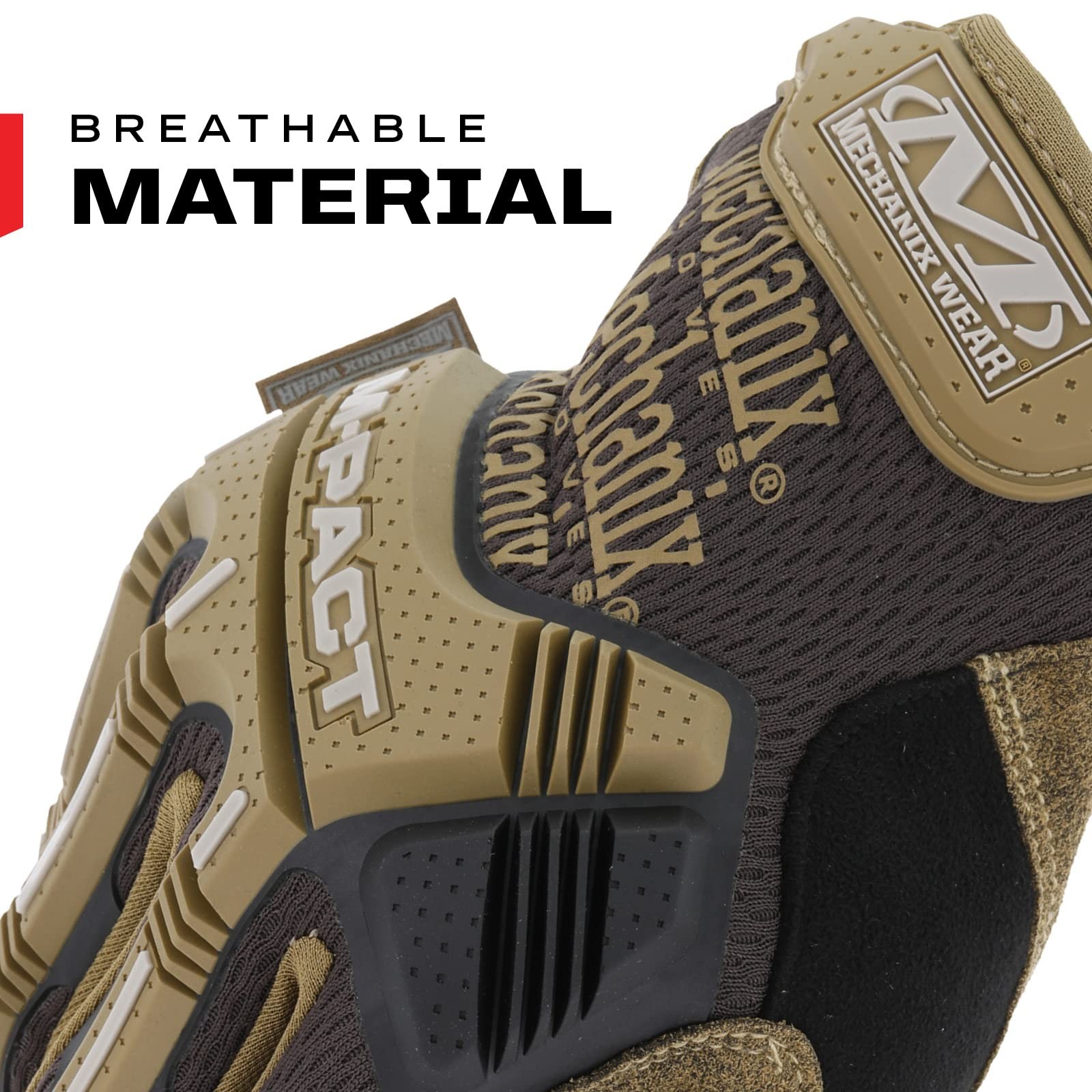 Mechanix Wear M-Pact Work Gloves Secure Fit Work Gloves Impact Protection And