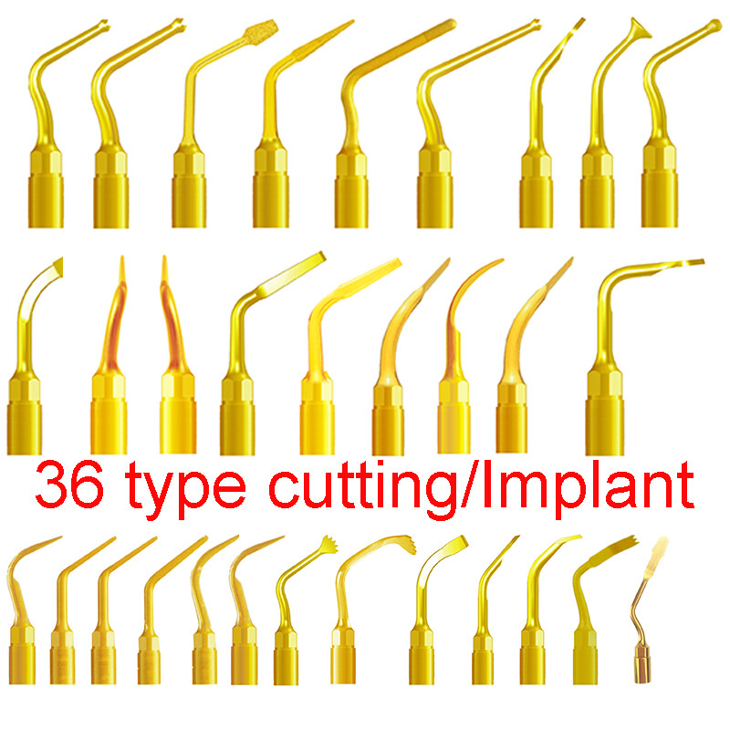 29 type Ultrasonic Scaling Bone Cutting Piezo Surgery Tips fit Woopecker FDA/CE