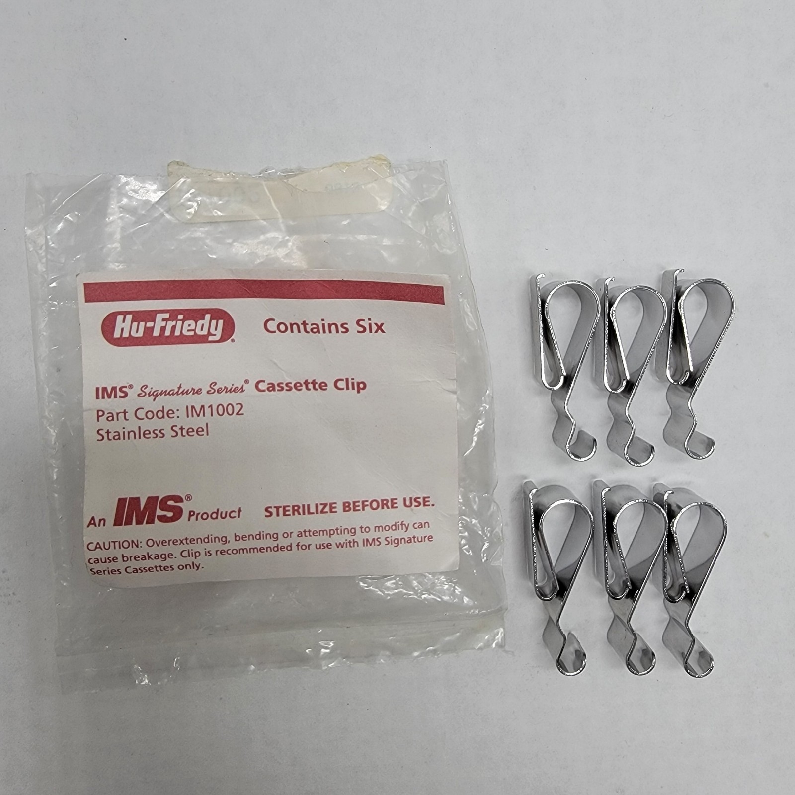 HU FRIEDY Hinged Instrument Clip Signature Series Cassettes 6 pack | IM1002