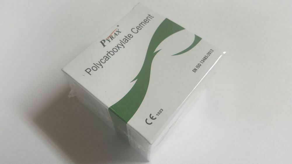PYRAX POLYCARBOXYLATE CEMENT FOR LUTING CROWN N BRIDGE Free shipping