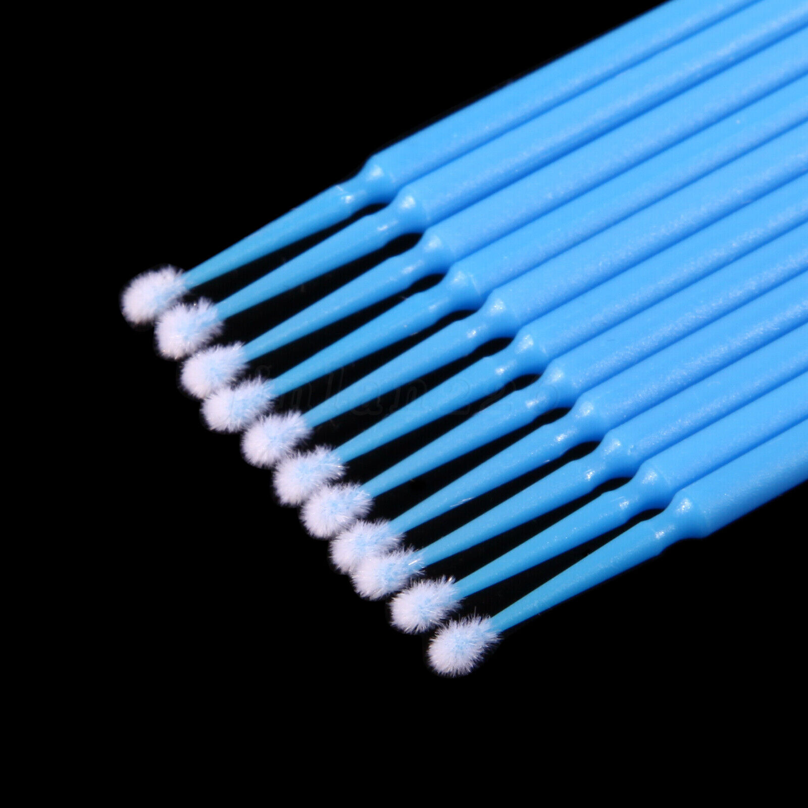 1-5 Micro Brushes Applicators Microbrush Dental Eye Regular 2.5mm Blue 100pcs/pk