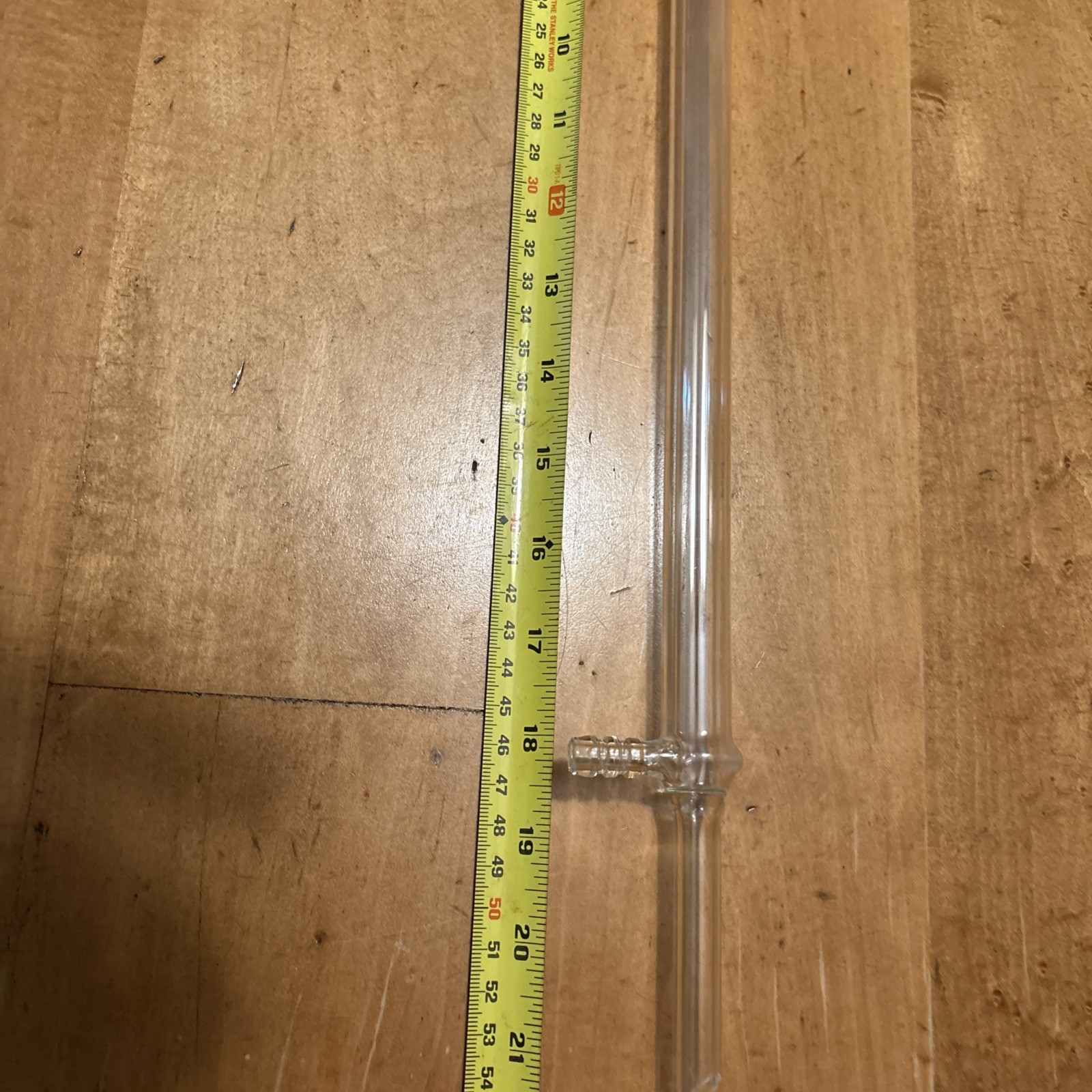 Corning Pyrex 21.5 Inch Dual Filter/ Tubing Openings 19/22 condenser