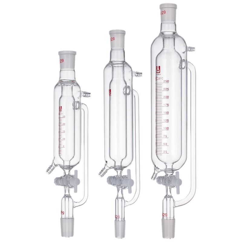 Constant Pressure Double-Layer Dropping Funnel 25ml-1000ml Chemistry Lab CA