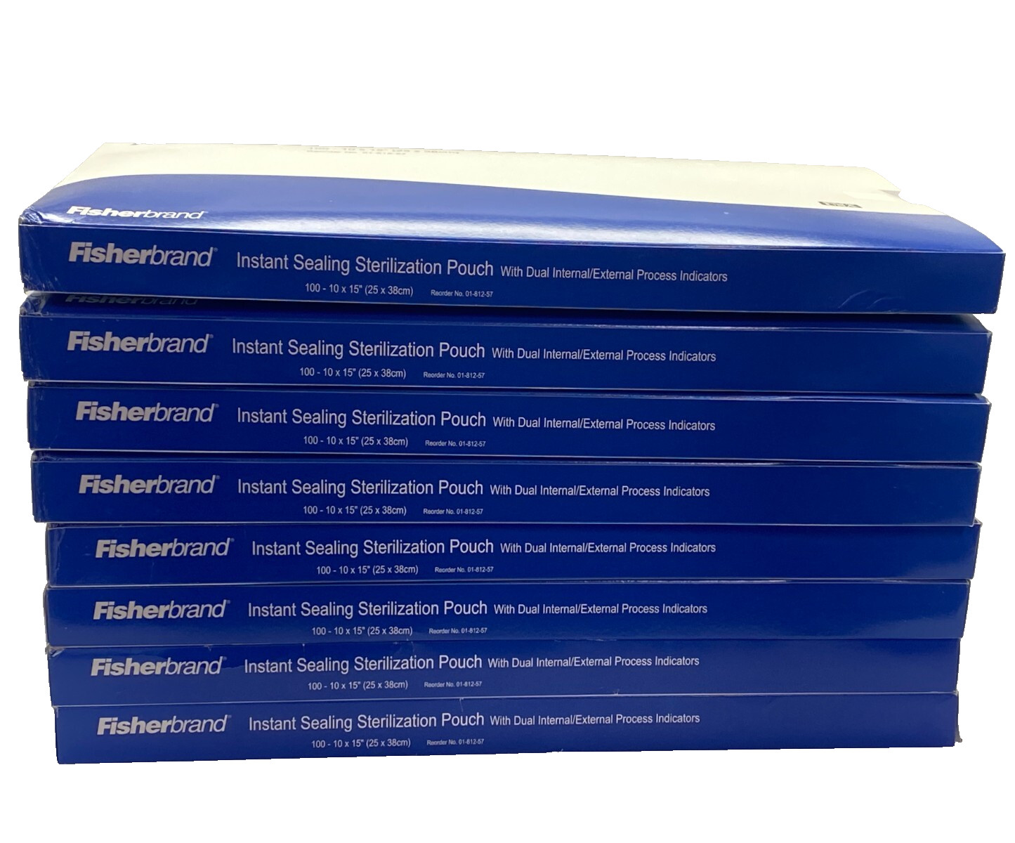 (800) FISHERBRAND Instant Sealing Sterilization Pouch 10”x15” 8×100/Pk 01-812-57