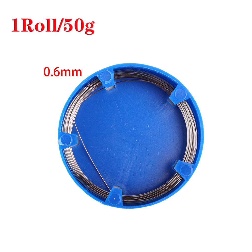 2 Rolls Dental Orthodontic Stainless Steel Arch Wire 0.5-1.8mm Round 10 Size