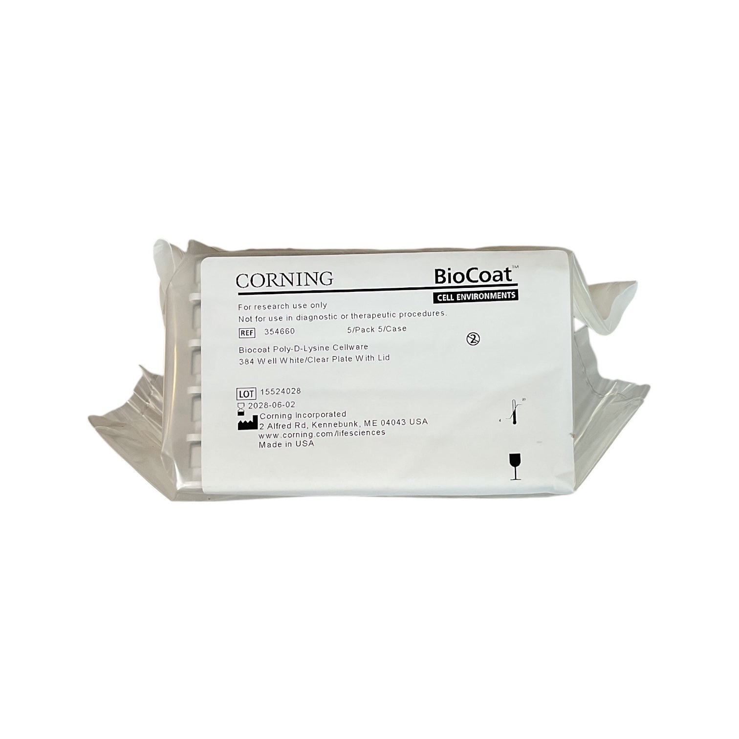 Corning BioCoat 354660 384-Well Cellware Plates New Open Box Exp 2028 Best Offer