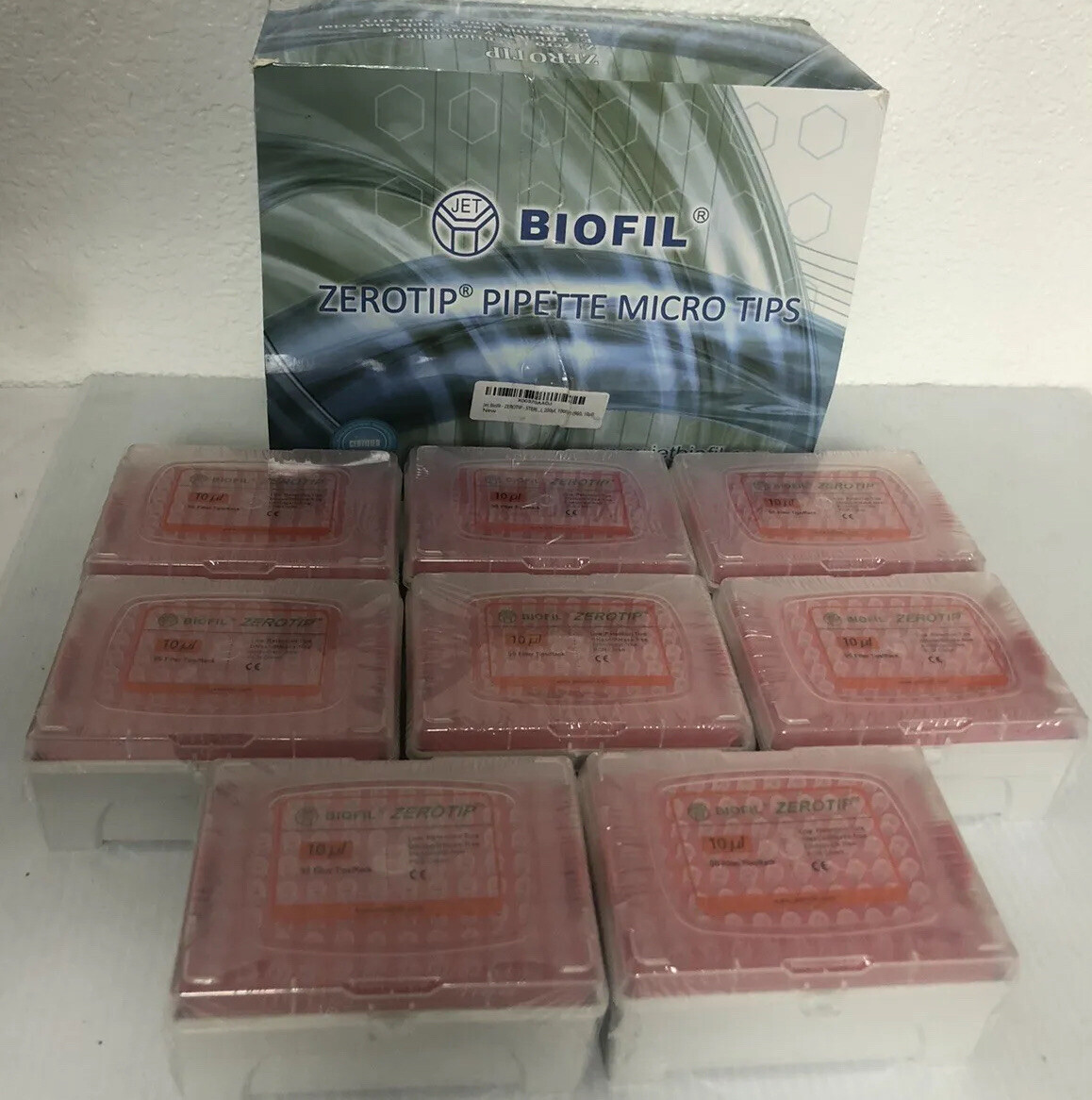 Universal Pipette Tips 10µL RNase DNase Endotoxin Free Sterile,filter,low renten