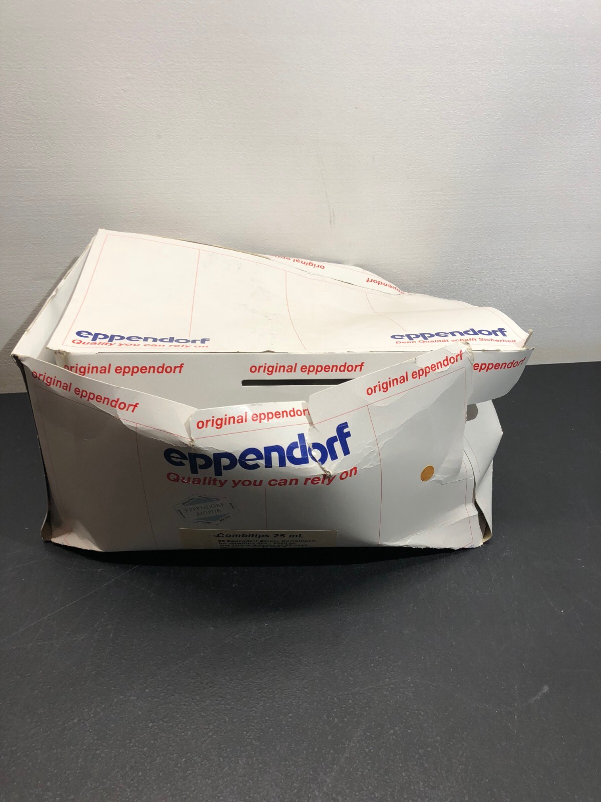 Eppendorf Combitips 25mL Biopur Combitips For Pipetting 500-2500uL 22 49 525-9