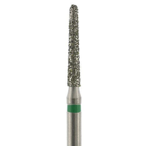 Tapered Round End, Single-Use Diamonds, 856-014C, 25/Pkg., Coarse