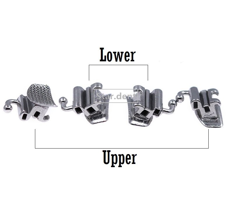 Dental Orthodontic Buccal Tubes Bracket Braces 1st Molar Roth MBT Edgewise U2/L2