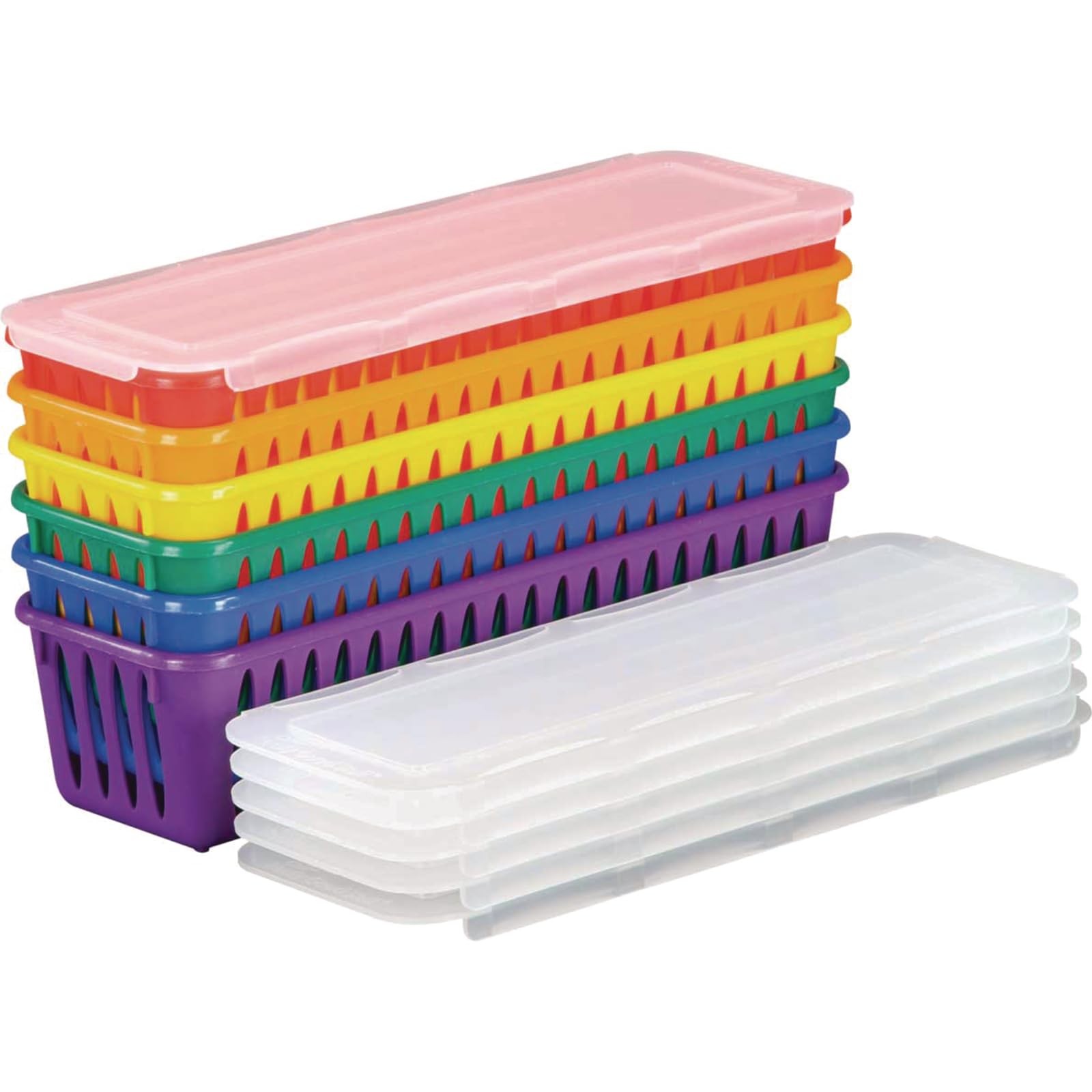 Really Good Stuff Storage Baskets Set Of 6 – – Bins For