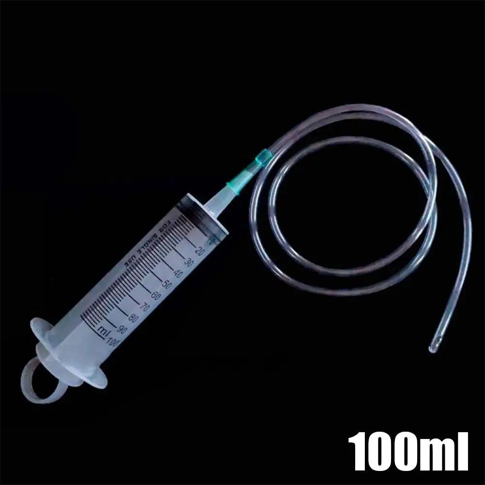 Large Capacity Oil Transfer Syringe Reusable Vacuum Pump with Scale Barrel