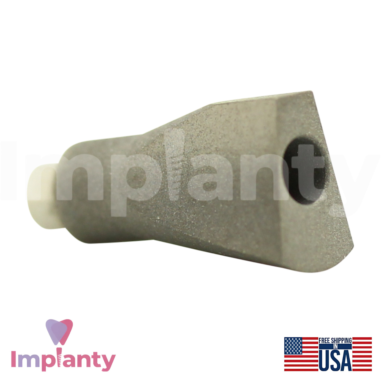 MIS® Seven Compatible Titanium Scan Body SP Int Hex 2.45mm Dental Replica