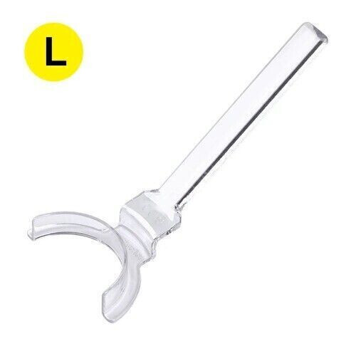 Dental Orthodontic Mouth Opener Lip Expander Upper/Lower Retractor Black 2 Size