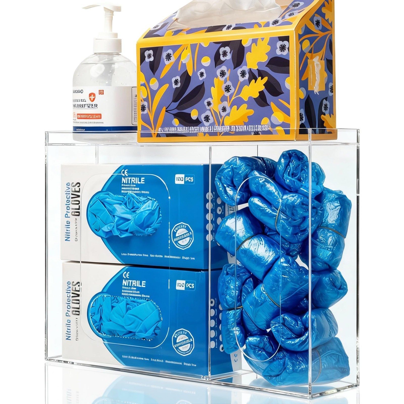 Acrylic Disposable Glove Holder for Wall Mount or Tabletop , Clear Glove Box …