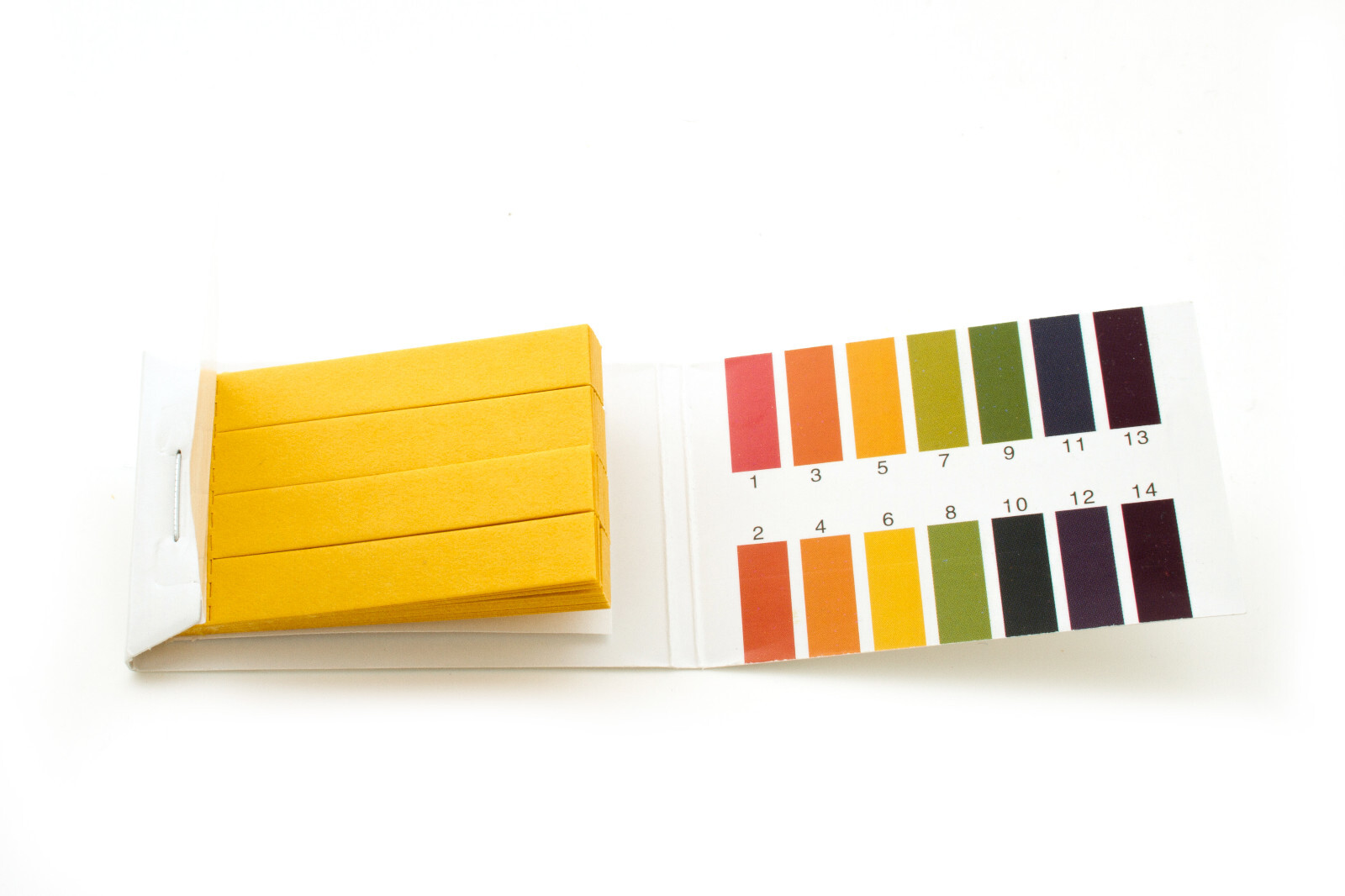 Universal Litmus pH Test Strips, pH 1-14, 1 pH Intervals, 3 packs of 100 Strips