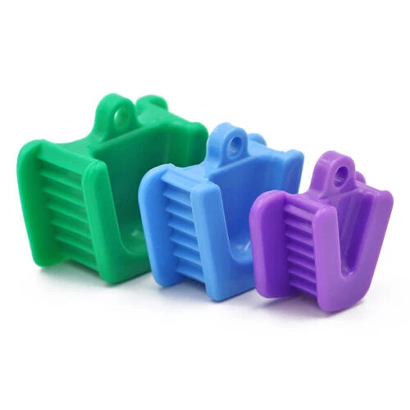 Dental Bite Block rubber Mouth Props opener retractor 134℃ Autoclave Child/Adult