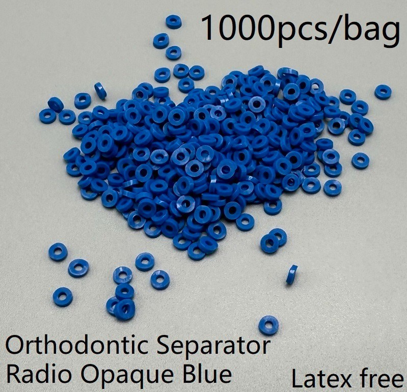 Dental Orthodontic Separators Elastics Ties Gap Bands Spacers Non-latex USA