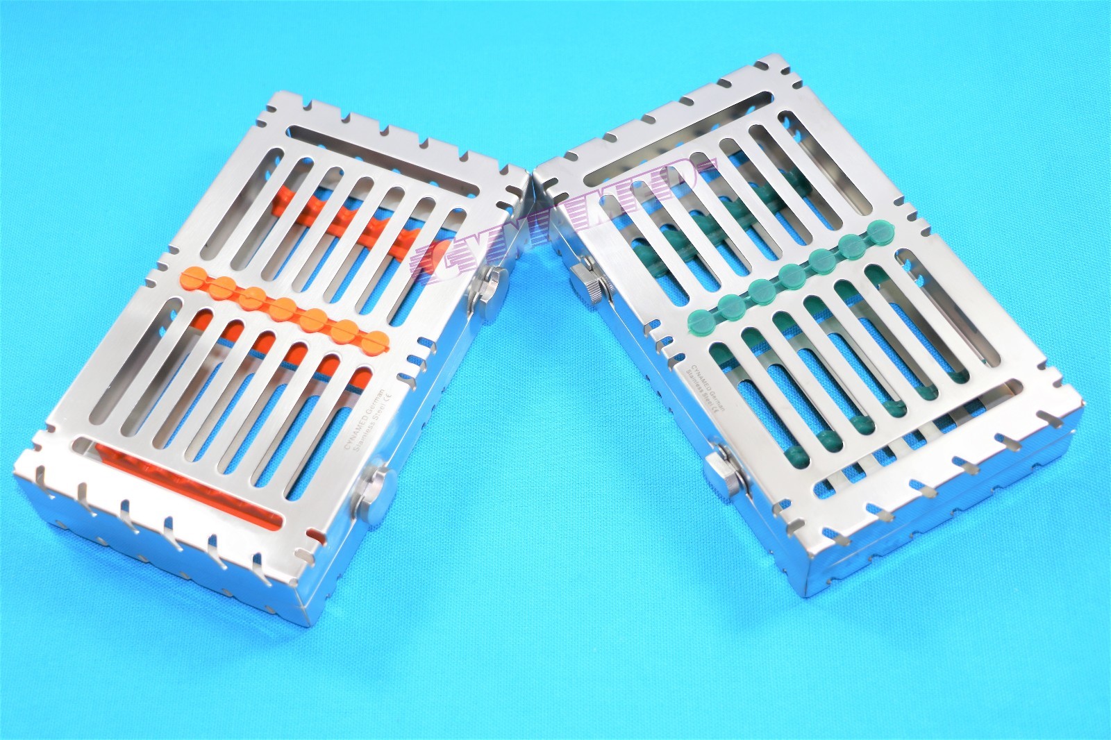 DETACHABLE STERILIZATION CASSETTE FOR 7 INSTRUMENTS GERMAN PREMIUM DENTAL 2 EACH