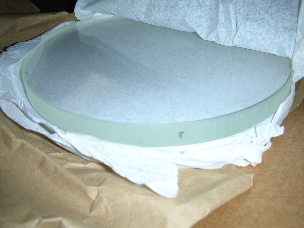 Borosilicate Tempered 7″ Dia. 1/2″ Thick Sight Port Glass Disc Boiler Laboratory