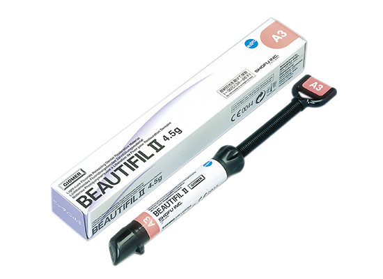 Shofu Beautifil II 4.5gm A1, A2, A3, B1 Shade Nano Hybrid Composite Dental