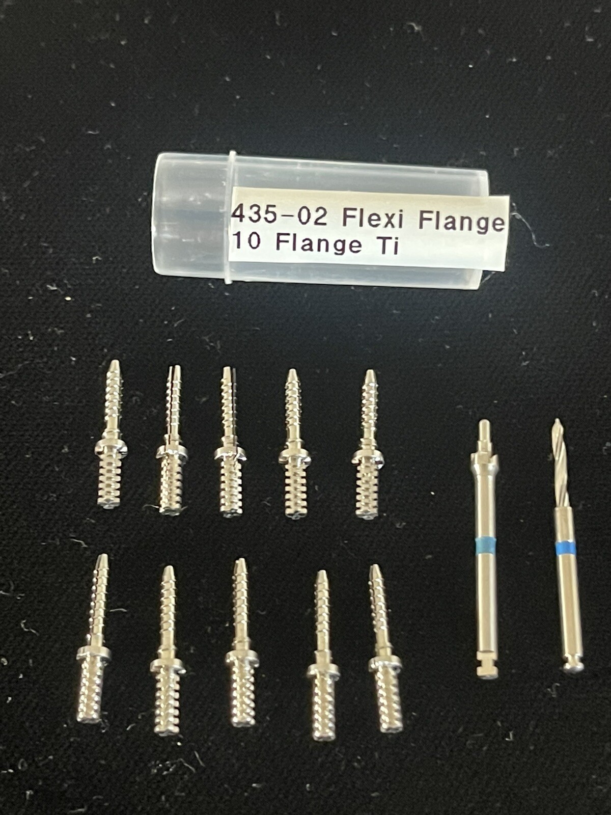 Essential Dental Systems Flexi Flange 435-02 10 Titanium Flange #02 10Pk